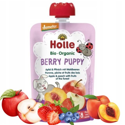 Holle Berry Puppy Jabłko Brzoskwinia Owoce Leśne 8m Truskawki Maliny.jpg