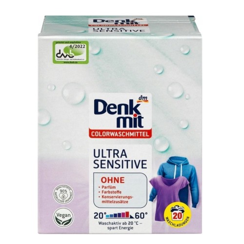Denkmit Ultra Sensitive Color Proszek Alergia 20 Prań.jpg