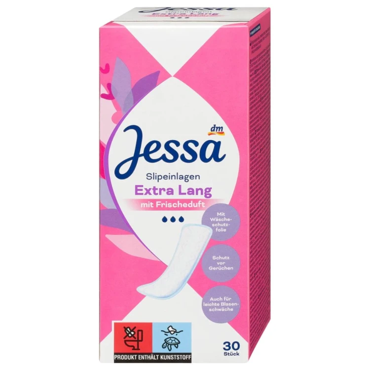 Jessa Extra Lang Wkładki Higieniczne Zapachowe 30szt Cienkie I Długie.jpg