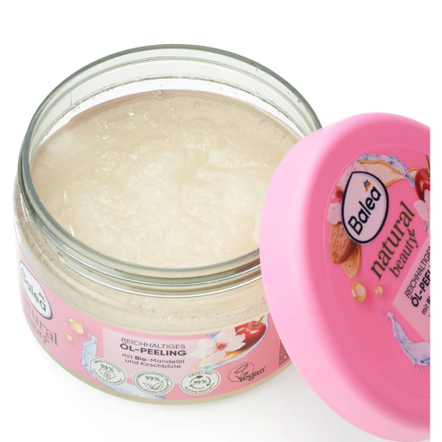 Balea Natural Peeling Do Ciała Sól Olej Migdałowy I Kwiat Wiśni.png