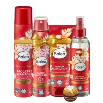 Balea Glamorous Moment Prezent Zestaw Kosmetyków Perfumowanych Ciało Włosy 1.jpg