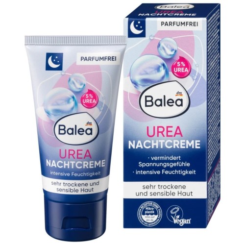 Balea Krem Na Noc Z Mocznikiem Dla Bardzo Suchej Skóry Urea Parfumfrei.jpg