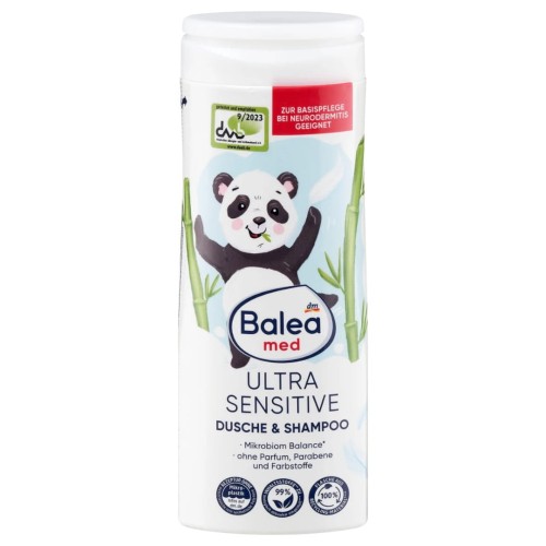 Balea Med Sensitive Szampon I Żel Dla Dzieci Panda 300ml Skóra Wrażliwa.jpg