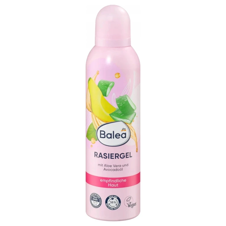 Balea Łagodzący Żel Do Golenia Aloe Avocado 200ml.jpg