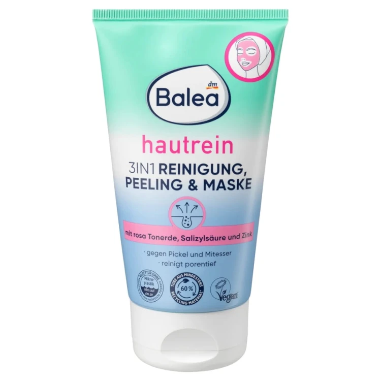 Balea Hautrein Maska Oczyszczająca Peeling Tądzik.jpg