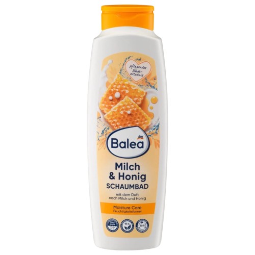 Balea Płyn Do Kąpieli Do Wanny Mleko Z Miodem 750ml Duża Piana.jpg