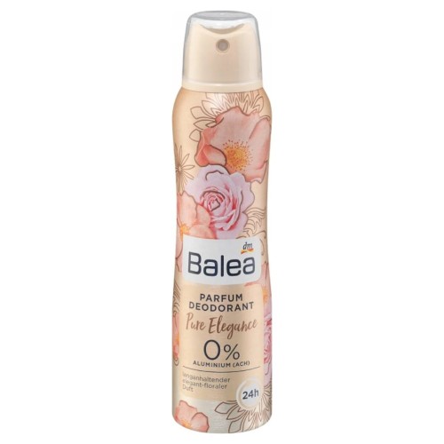 Balea Pure Elegance Parfum Deo Róża Jaśmin 150ml Dezodorant W Sprayu.jpg