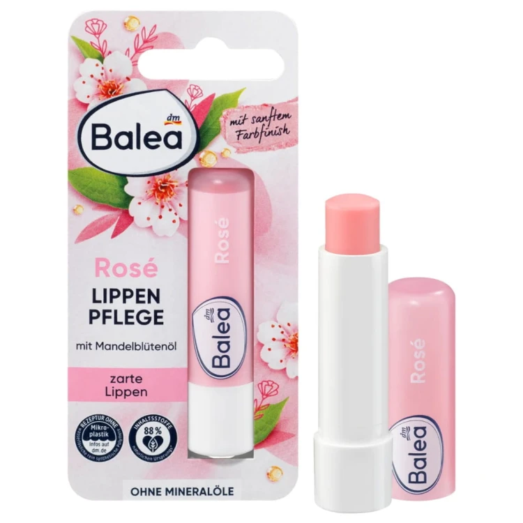 Balea Różany Balsam Do Ust Pomadka Olejek Migdał.jpg
