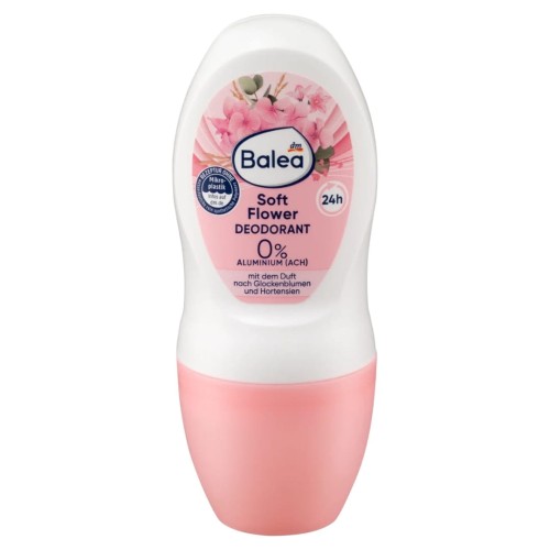 Balea Soft Flower Deo Roll Dezodorant Kulka Dzwonki Hortensje 50ml.jpg