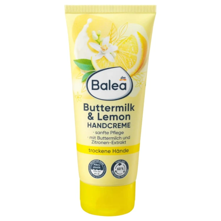 Balea Krem Do Rąk Maślanka Cytryna Dla Suchej Skóry 100ml.jpg