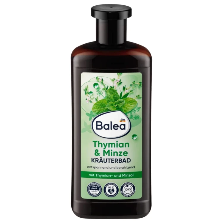 Balea Płyn Do Kąpieli Tymianek Olejek Miętowy 500ml.jpg