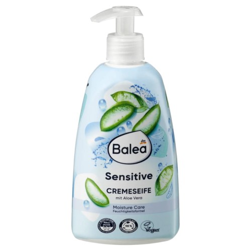 Balea Sensitive Mydło W Płynie Z Dozownikiem 500ml Aloe Vera.jpg