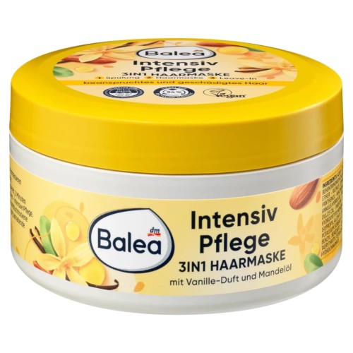 Balea Maska Włosy Zniszczone Wanilia Migdał 300ml.jpg