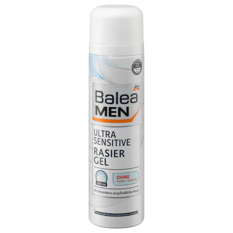 Balea Men Ultra Sensitive Żel Do Golenia 200ml Skóra Wrażliwa.jpg
