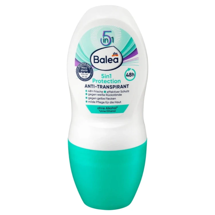 Balea Deo Antitranspirant 5w1 Protection Kulka 50ml.jpg