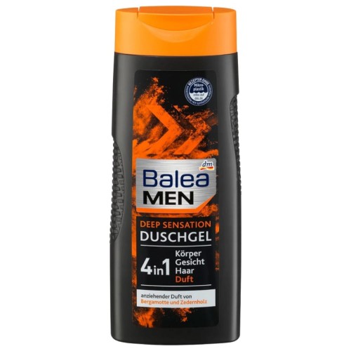 Balea Men Deep Sensation Żel Prysznic 4w1 Bergamot.jpg