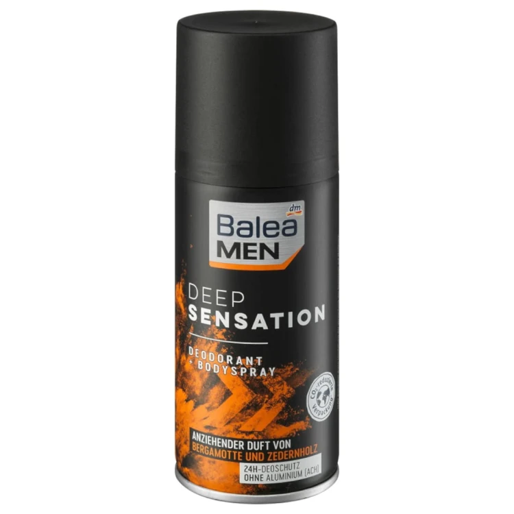Balea Men Deo W Sprayu Do Ciała Deep Sensation 150ml.jpg