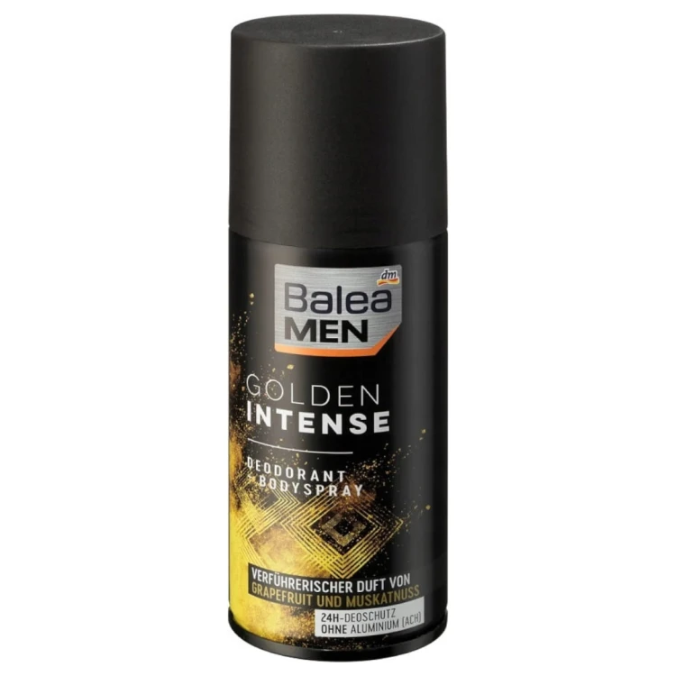 Balea Men Deo W Sprayu Do Ciała Golden Intense 150ml Dezodorant.jpg
