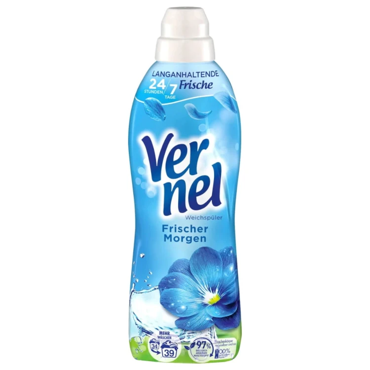 Vernel Płyn Do Płukania Tkanin Frischer Morgen Świeży Poranek 39 prań.jpg