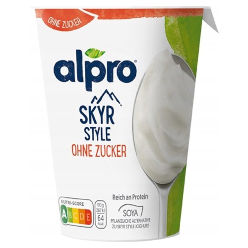 Alpro Skyr Bez Cukru Jogurt Sojowy Naturalny 400g.jpg