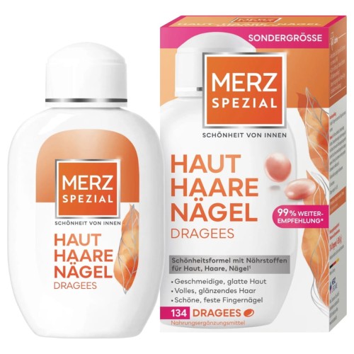 Merz Spezial Piękne Włosy Skóra Paznokcie 134szt Witaminy Biotyna