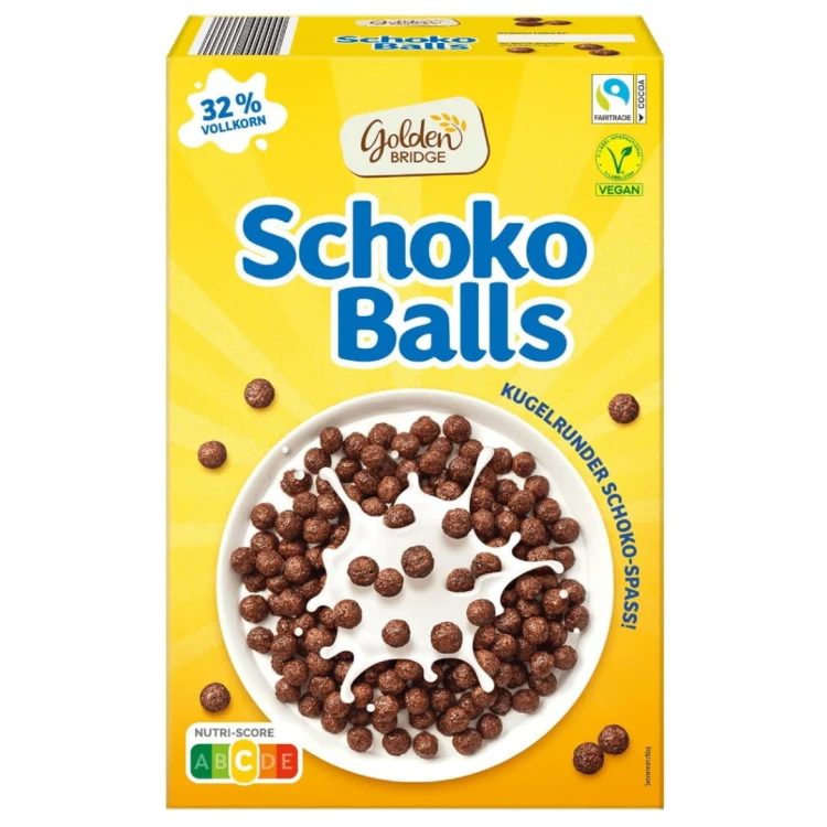 Golden Bridge Schoco Balls Kulki Płatki Do Mleka 750g Czekoladowe.jpg