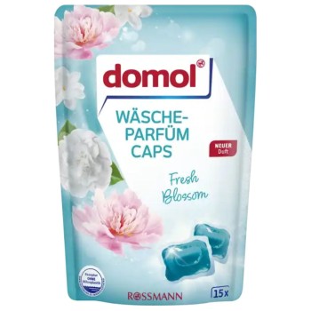 DOMOL PERFUMOWANE KAPSUŁKI DO PRALKI FRESH BLOSSOM ZAPACH PRANIA.jpg