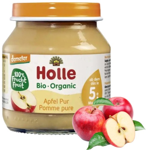Holle Bio Przetarte Jabłko Bez Dodatków 125g.jpg