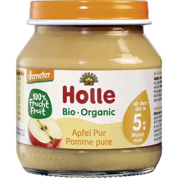 Holle Bio Przetarte Jabłko Bez Dodatków 125g 5m.jpg