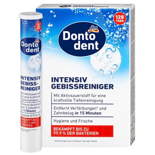 Dontodent Tabletki Do Czyszczenia Protez 128szt.jpg