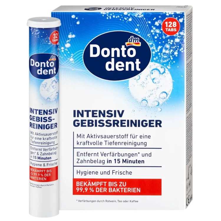 Dontodent Tabletki Do Czyszczenia Protez 128szt.jpg