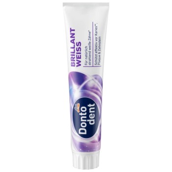 Dontodent Pasta Wybielająca Do Zębów Brillant Weiss 125 ml