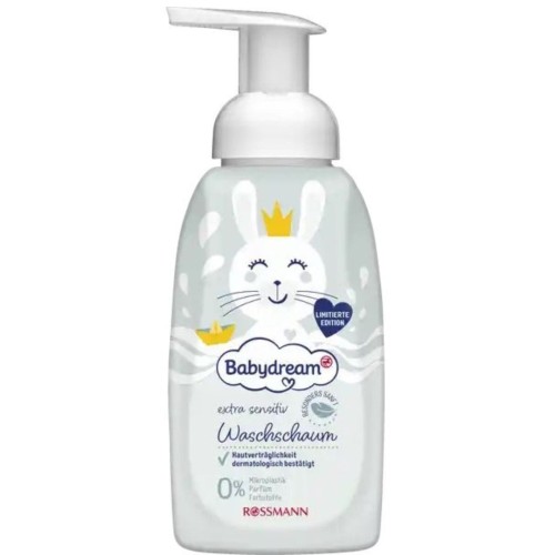Babydream Extra Sensitive Delikatna Pianka Myjąca Lipidy Panthenol 250ml