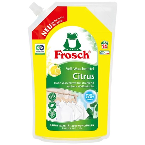 Frosch Żel Płyn Do Prania Białego 1,44l Citrus