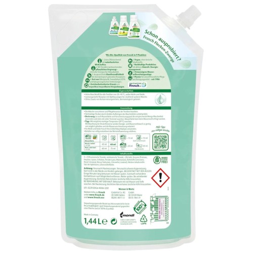 Frosch Płyn Żel Universal 1,4L Uniwersalny Do Prania Białego I Kolorowego