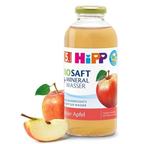 Hipp Bio Sok Jabłkowy Z Wodą Mineralną 500ml 5m Ekologiczny
