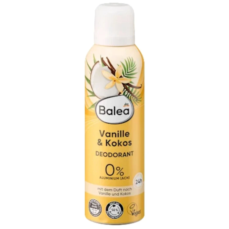 Balea Vanille Kokos Deo Dezodorant W Sprayu 200ml Wanilia Kokos