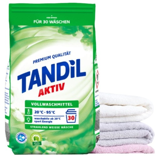 Tandil Proszek Do Prania Białego Przeciw Szarzeniu Z Odplamiaczem 30 Prań