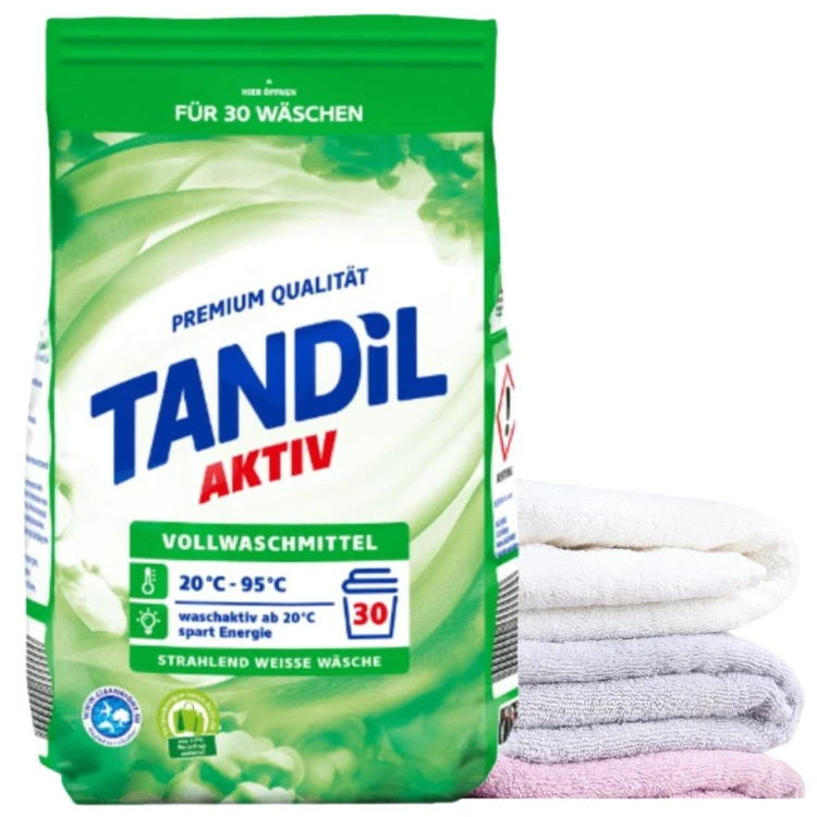 Tandil Proszek Do Prania Białego Przeciw Szarzeniu Z Odplamiaczem 30 Prań