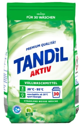 Tandil Proszek Do Prania Białego Przeciw Szarzeniu Z Odplamiaczem 30 Prań