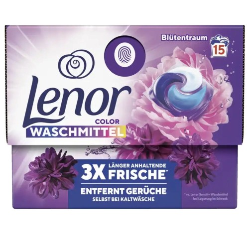 Lenor Pods Kapsułki Do Prania Blutentraum Color Caps 15 szt