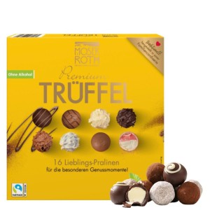 Moser Roth Letnie Trufle W 8 Smakach Bez Alkoholu Bombonierka 200g