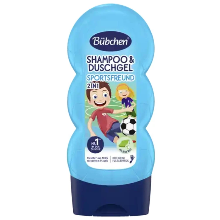 Bubchen Kids Sport Szampon Do Włosów I Żel Do Mycia 230ml Sportsfreund