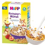 Hipp Bio Chrupiące Musli Płatki Do Mleka Kaczuszki Z Owocami I Czekoladą