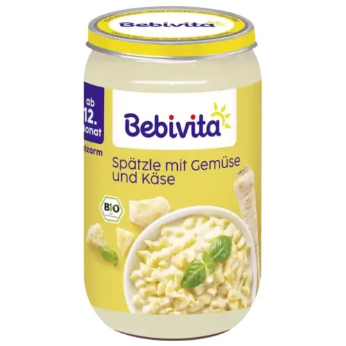 Bebivita Warzywna Zacierka Kluseczki Z Serem 12m Omega 3 Pożywny Obiadek