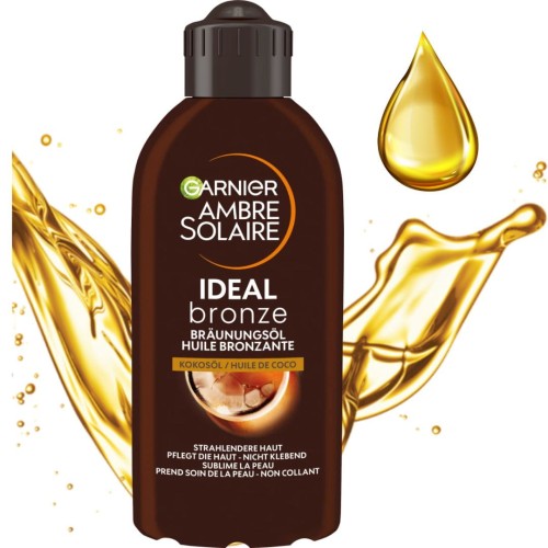Garnier Ambre Solaire Olejek Brązujący Kokosowy 200ml Na Słońce