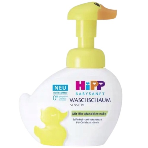 Hipp Lekka Pianka Do Mycia Sensitive Kaczuszka Do Twarzy Rąk 250 ml Proteiny