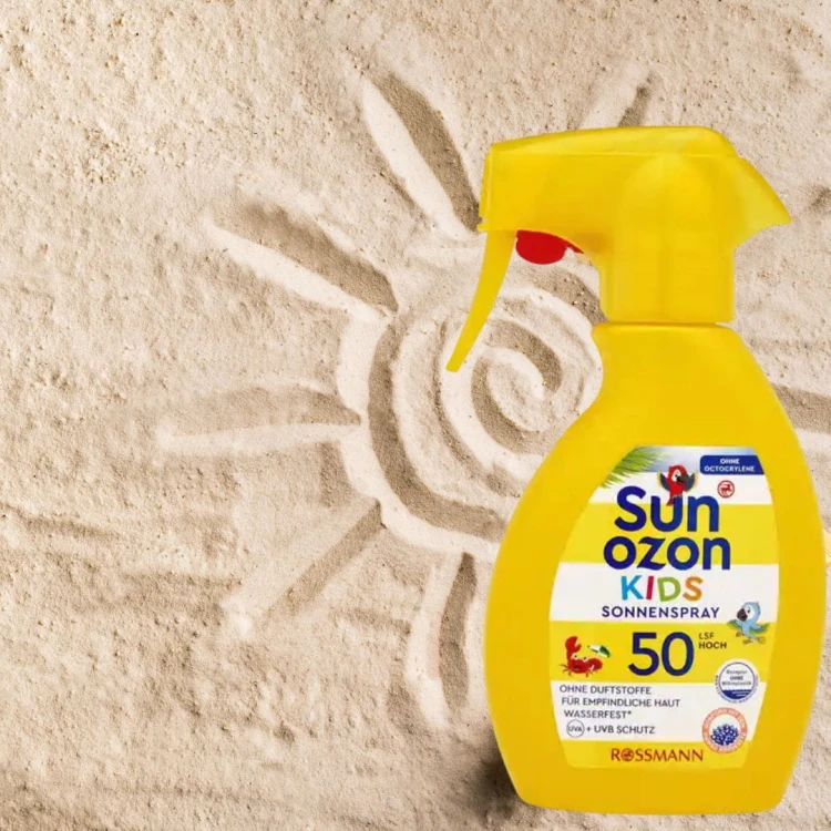 Sun Ozon Kids Spray Ochronny Na Słońce Mleczko Przeciwsłoneczne Filtr 50