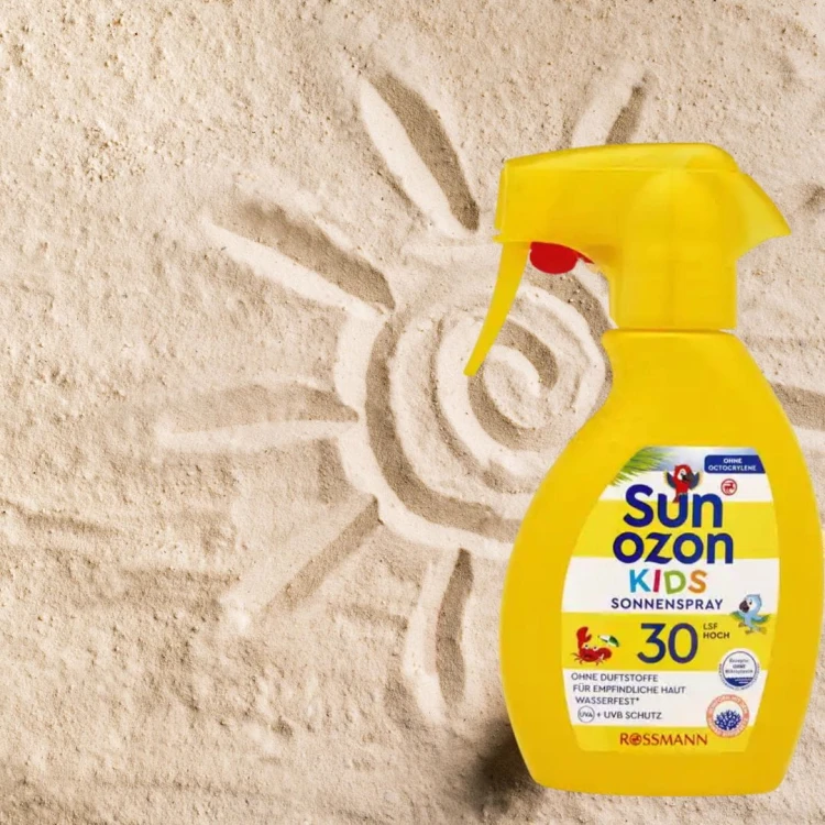 Sun Ozon Kids Spray Ochronny Na Słońce Mleczko Przeciwsłoneczne Filtr 30