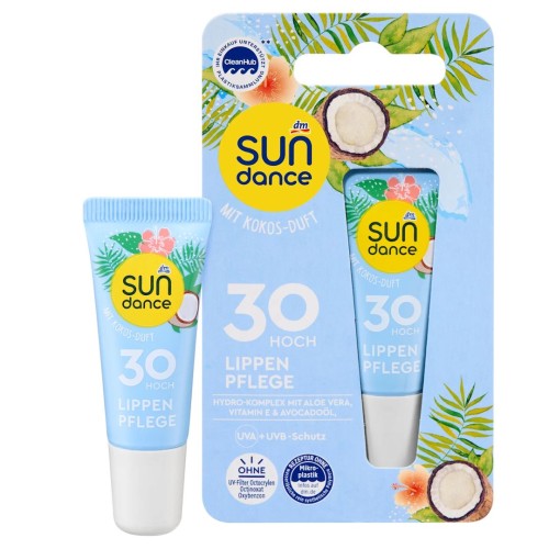 Sundance Kokosowy Balsam Ochronny Do Ust Z Filtrem 30 Aloesem I Witaminą E